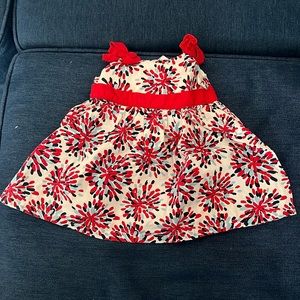 4th of July infant dress